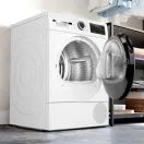 BOSCH WQG24502GB, Series 6 9kg Heat Pump Tumble Dryer - White additional 8