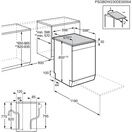 AEG FFB75727PM 7000 GlassCare Freestanding Dishwasher - Stainless Steel additional 12