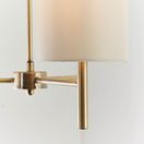ENDON BRIO-3AB Brio 3lt Semi Flush Antique Brass Cream Shades additional 8