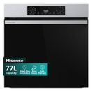 HISENSE BI622AXPGUK 59.5cm Built In Electric Single Oven - Black &amp; Stainless Steel additional 1
