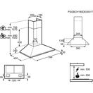 AEG DKX2630M 3000 ExtractionTech 60cm Cooker Hood - Stainless Steel additional 10