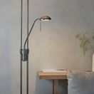 ENDON ROME-BC Rome Black Chrome Mother &amp; Child Floor Lamp additional 5