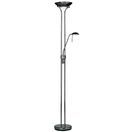 ENDON ROME-BC Rome Black Chrome Mother &amp; Child Floor Lamp additional 1