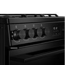 BELLING 444412047 Vision 60cm Dual Fuel Double Oven Cooker Black additional 2