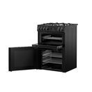 BELLING 444412047 Vision 60cm Dual Fuel Double Oven Cooker Black additional 3