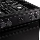 BELLING 444412047 Vision 60cm Dual Fuel Double Oven Cooker Black additional 4