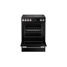 BELLING 444412054 Vision 60cm Electric Induction Single Cavity Cooker Black &amp; Silver Steel additional 9