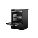 BELLING 444412054 Vision 60cm Electric Induction Single Cavity Cooker Black &amp; Silver Steel additional 6