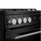 BELLING 444412048 Vision 60cm Dual Fuel Double Oven Cooker Black &amp; Silver Steel additional 7