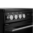 BELLING 444412050 Vision 60cm Electric Ceramic Double Oven Cooker Black &amp; Silver Steel additional 2