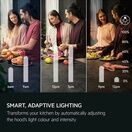 AEG NDV8761CB 8000 AuroraTech 60cm Cooker Hood - Black additional 5