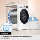 SAMSUNG WW11DG5B25AEEU WiFi 11kg 1400rpm Washing Maching - White additional 6