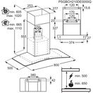 AEG DTX3840M 5000 80cm Cooker Hood - Stainless Steel additional 8