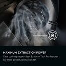 AEG GI87D91CB 8000 AuroraTech 90cm Cooker Hood - Black additional 10