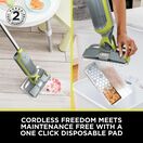 Shark VM200UK Shark VacMop Cordless 2-in-1 Vacuum Mop with Targeted Spray - 9 Min 30 Sec Run Time - Charcoal Grey additional 2