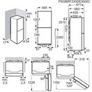 AEG RCB636E2MX 6000 Freestanding No Frost Fridge Freezer Stainless Steel additional 10