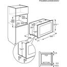 AEG OB6GM171SB 6000 Integrated Touch Control Microwave - Black additional 12