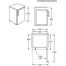 AEG OT6LA811DW 6000 Freestanding Under Counter Freezer - White additional 6
