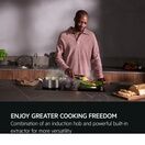 AEG TCH74B01FZ 6000 Induction 70cm Extractor Hob - Matte Black additional 8