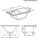 AEG TH84CB03FB 6000 Induction 80cm Extractor Hob - Black additional 16