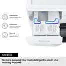 SAMSUNG WW90DG6U85LEU1 9KG 1400 Spin Washing Machine White additional 7