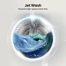 HISENSE WF3S8043BB3 8KG 1400 Spin Washing Machine - Black additional 9