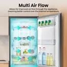 HISENSE RB327N4ABD 55cm Freestanding Frost Free Fridge Freezer Black additional 5