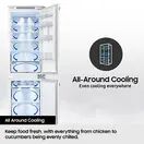 HISENSE RB33B610EWW/EU 59.5cm 70/30 Fridge Freezer - White additional 7