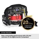 HISENSE RB33B610EWW/EU 59.5cm 70/30 Fridge Freezer - White additional 8