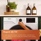 HOTPOINT HBD8680GANTISTAINUK Freestanding 8kg + 6kg Washer Dryer - Grey additional 7