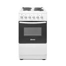 HADEN HES051W 50cm Electric Cooker with Solid Plate Hob White additional 1