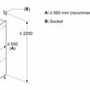 NEFF KI1412FE1G N50 Built-In Tall 122.5cm Fridge - Flat/Fixed Hinge additional 8