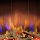 DIMPLEX 400000350 Glencoe Optiflame 3D Inset Electric Fire Brass additional 4