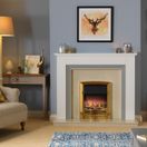 DIMPLEX GLN20BR3D Glencoe Optiflame 3D Inset Electric Fire Brass additional 10