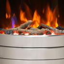 DIMPLEX 500000952 Skeldon Optiflame XHD Inset Fire - Black/Chrome additional 2