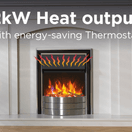 DIMPLEX 500000952 Skeldon Optiflame XHD Inset Fire - Black/Chrome additional 4