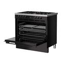 BELLING 444412039 Vision 90cm Single Cavity Dual Fuel Range Cooker Black additional 8