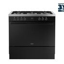 BELLING 444412039 Vision 90cm Single Cavity Dual Fuel Range Cooker Black additional 1