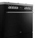 BELLING 444412040 Vision 90cm Single Cavity Dual Fuel Range Cooker Black/Silver Steel additional 2