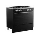 BELLING 444412040 Vision 90cm Single Cavity Dual Fuel Range Cooker Black/Silver Steel additional 5