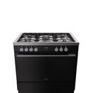 BELLING 444412040 Vision 90cm Single Cavity Dual Fuel Range Cooker Black/Silver Steel additional 3
