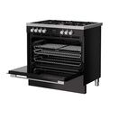 BELLING 444412040 Vision 90cm Single Cavity Dual Fuel Range Cooker Black/Silver Steel additional 6