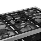 BELLING 444412040 Vision 90cm Single Cavity Dual Fuel Range Cooker Black/Silver Steel additional 9