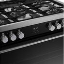 BELLING 444412040 Vision 90cm Single Cavity Dual Fuel Range Cooker Black/Silver Steel additional 7