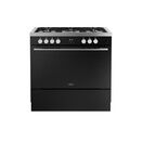BELLING 444412040 Vision 90cm Single Cavity Dual Fuel Range Cooker Black/Silver Steel additional 4