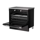 BELLING 444412042 Vision 90cm Single Cavity Electric Induction Range Cooker Black/Silver Steel additional 3