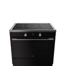 BELLING 444412042 Vision 90cm Single Cavity Electric Induction Range Cooker Black/Silver Steel additional 4