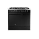 BELLING 444412044 Vision 90cm Twin Cavity Dual Fuel Range Cooker Black/Silver Steel additional 9