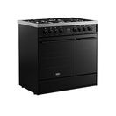 BELLING 444412044 Vision 90cm Twin Cavity Dual Fuel Range Cooker Black/Silver Steel additional 4