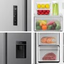 FRIDGEMASTER MS91558DES 91.1cm American Fridge Freezer Silver additional 14